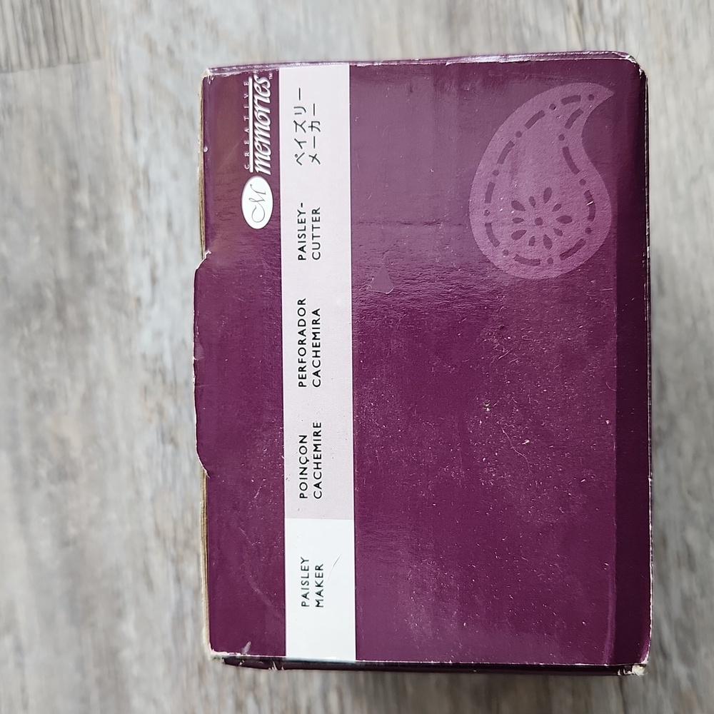 Creative Memories Paisley Maker paper punch.